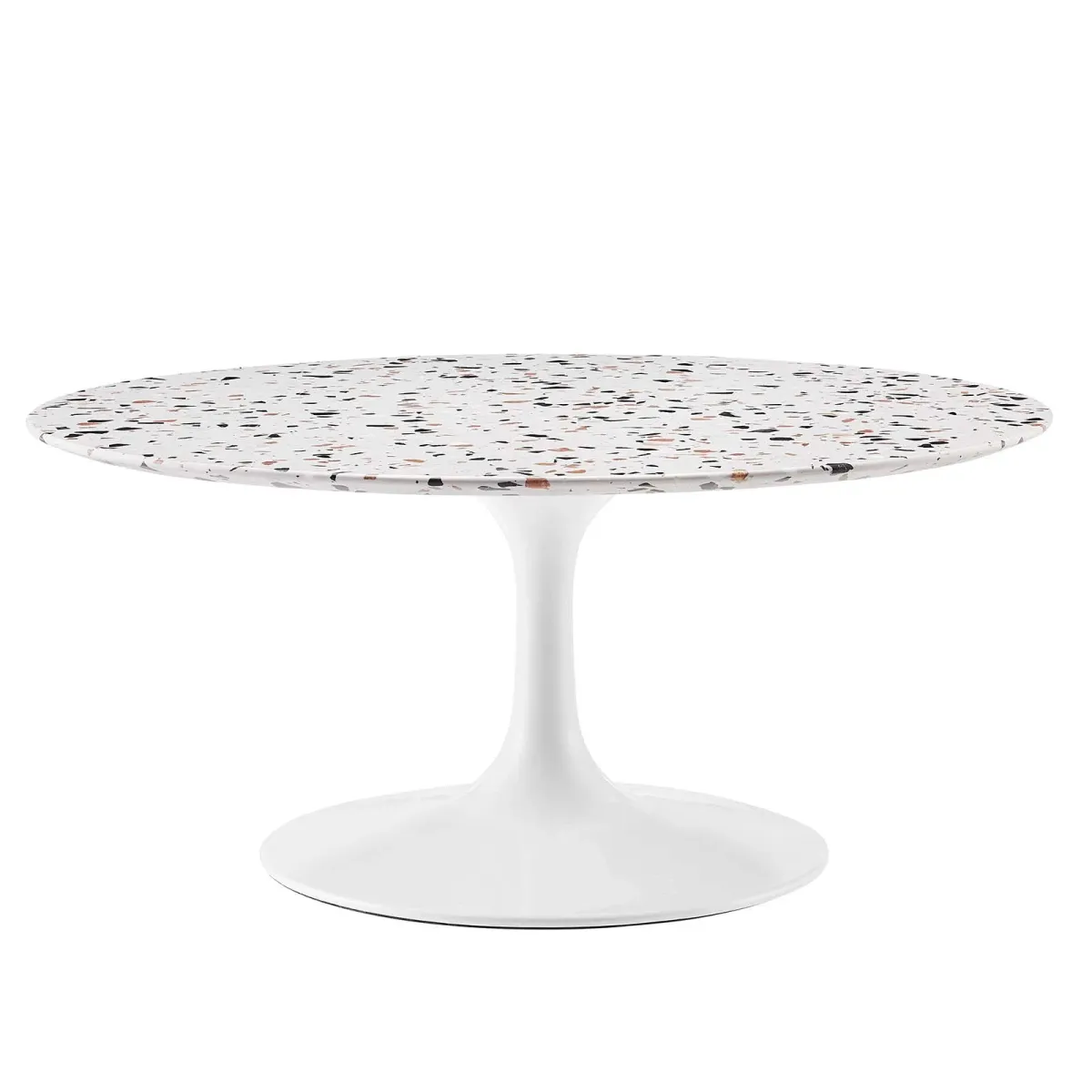 Lippa 36" Round Terrazzo Coffee Table