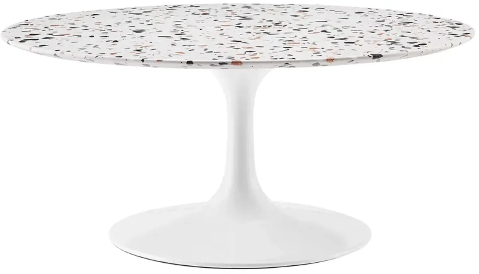 Lippa 36" Round Terrazzo Coffee Table