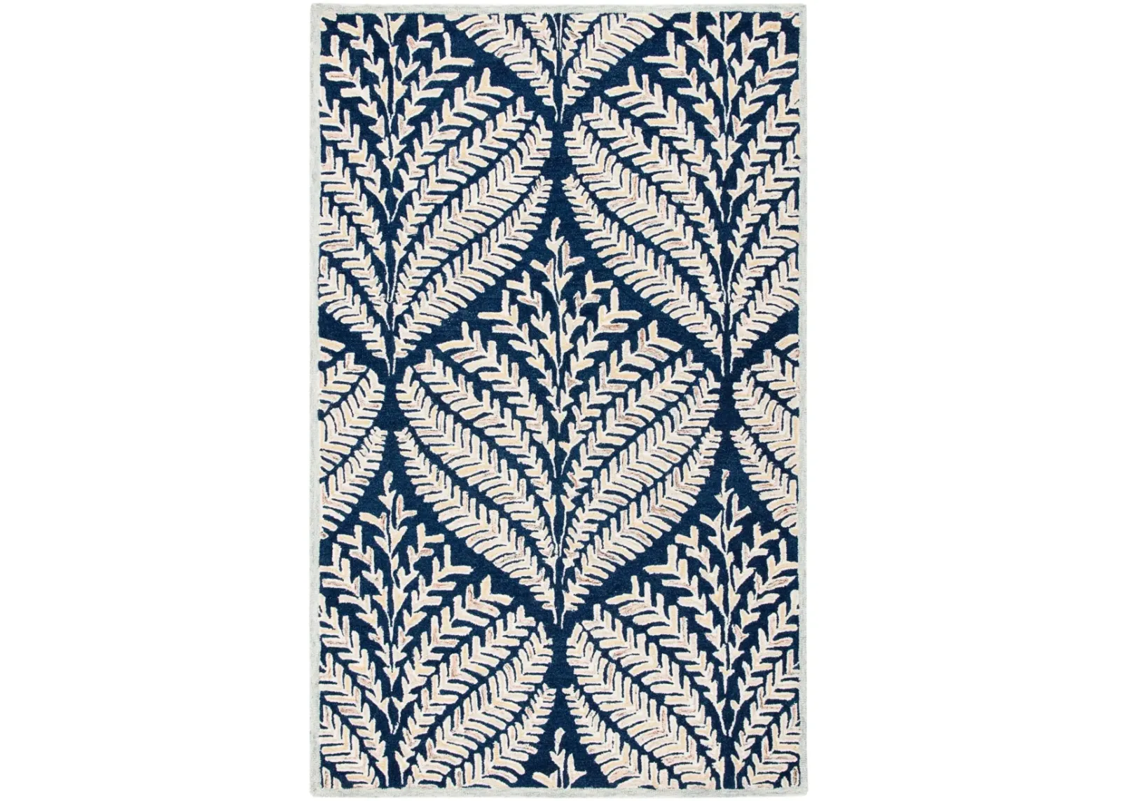 CAPRI 208 NAVY  2' x 3' Accent Rug