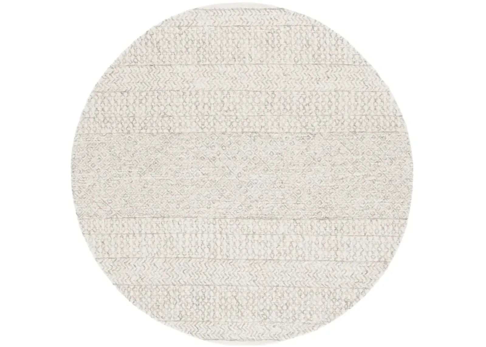 METRO 578 IVORY 6' x 6' Round Round Rug