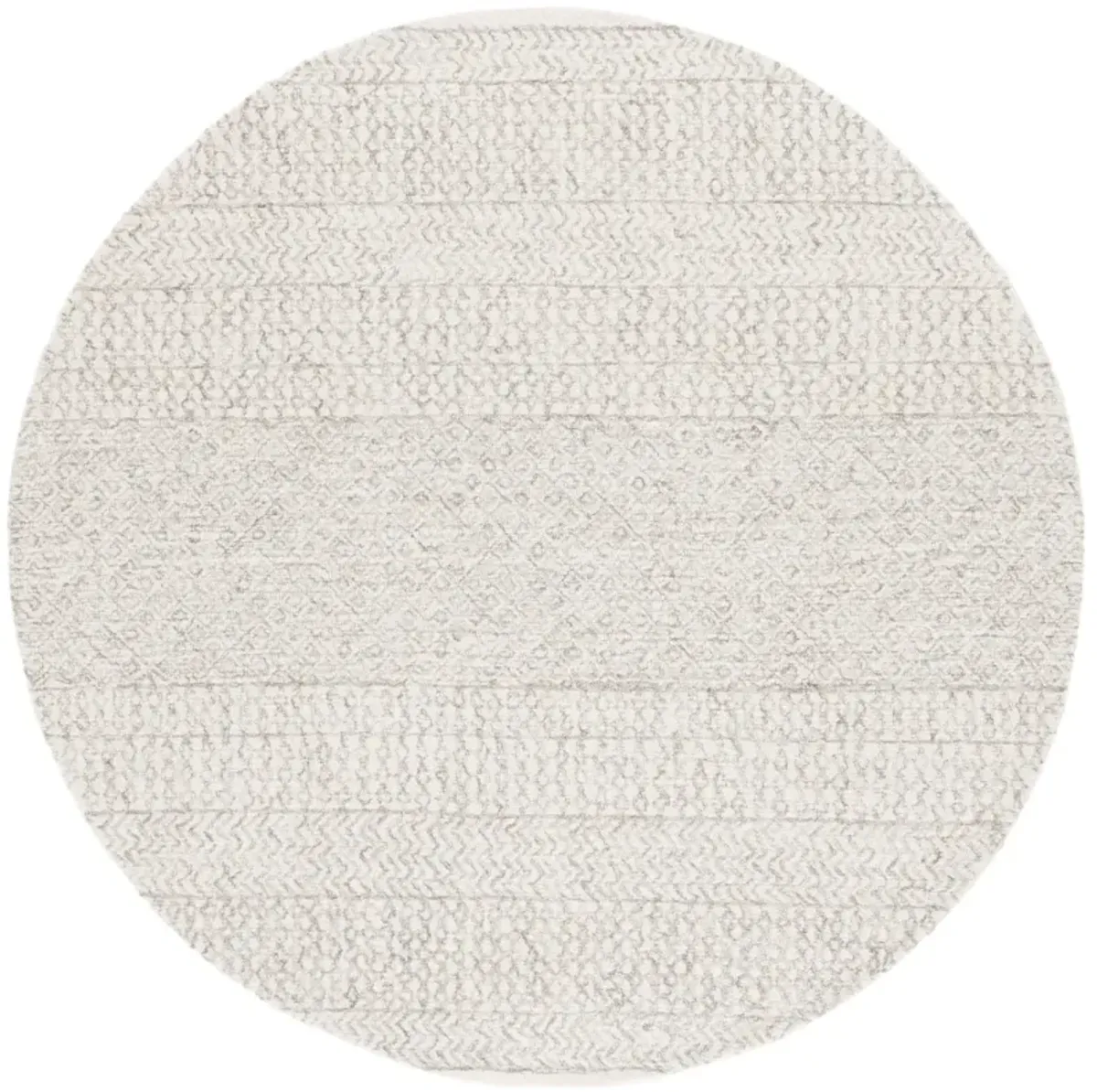 METRO 578 IVORY 6' x 6' Round Round Rug