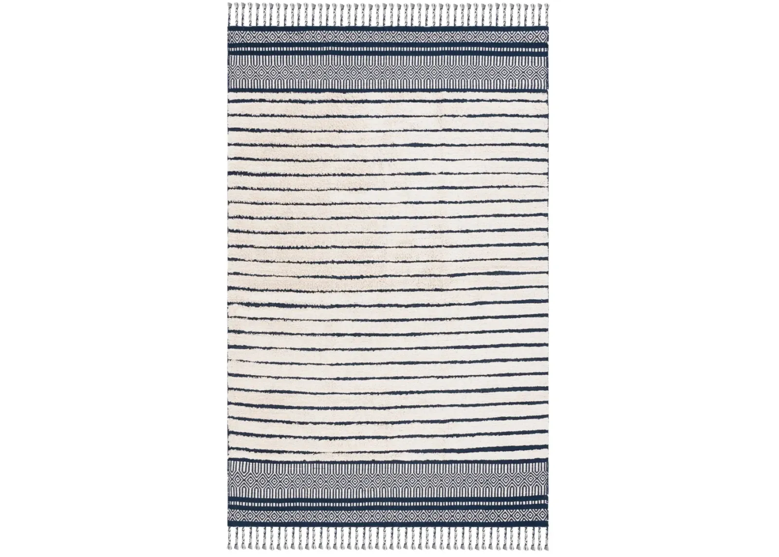 KILIM COLLECTION 401 NAVY  3' x 5' Small Rectangle Rug