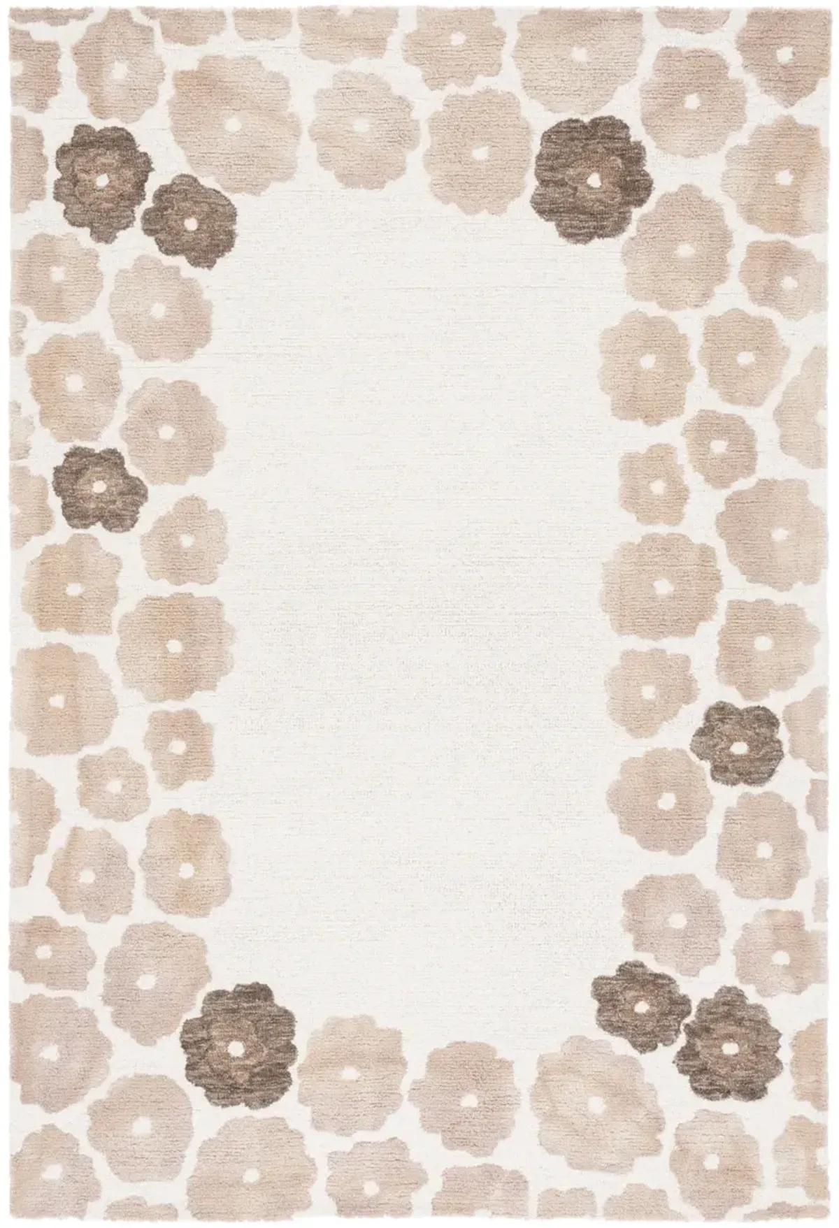 JARDIN 101 BEIGE  6' x 9' Medium Rectangle Rug