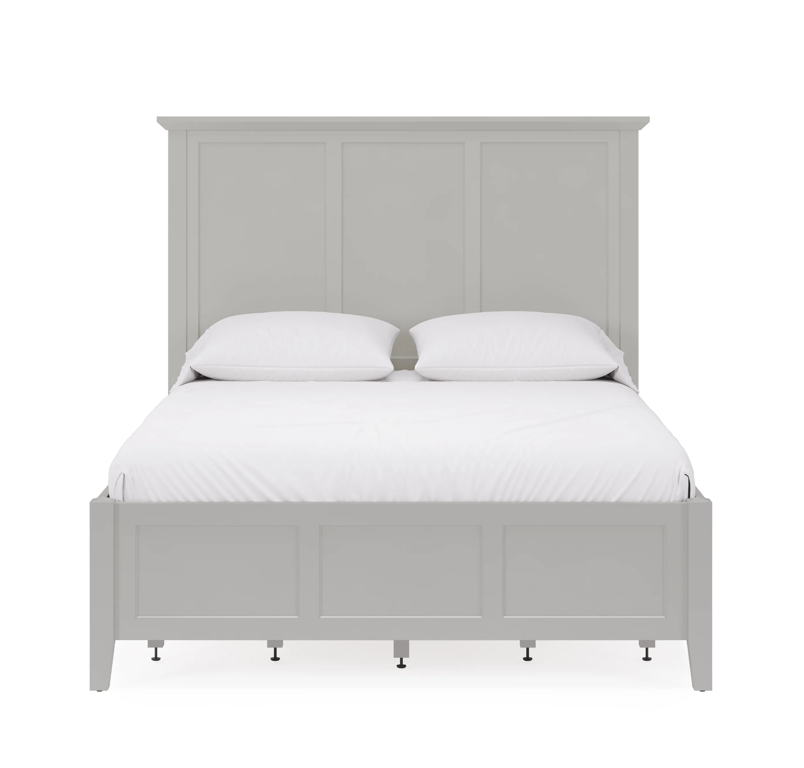 Grace Four Drawer King-size Platform Storage Bed in  Elephant Grey