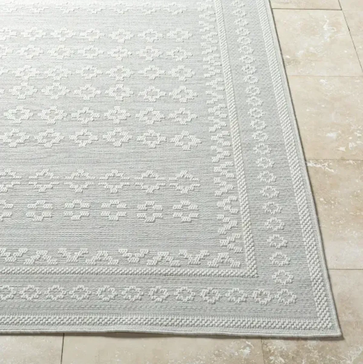 Sandra SDR-2311 6'7" x 9' Machine Woven Rug