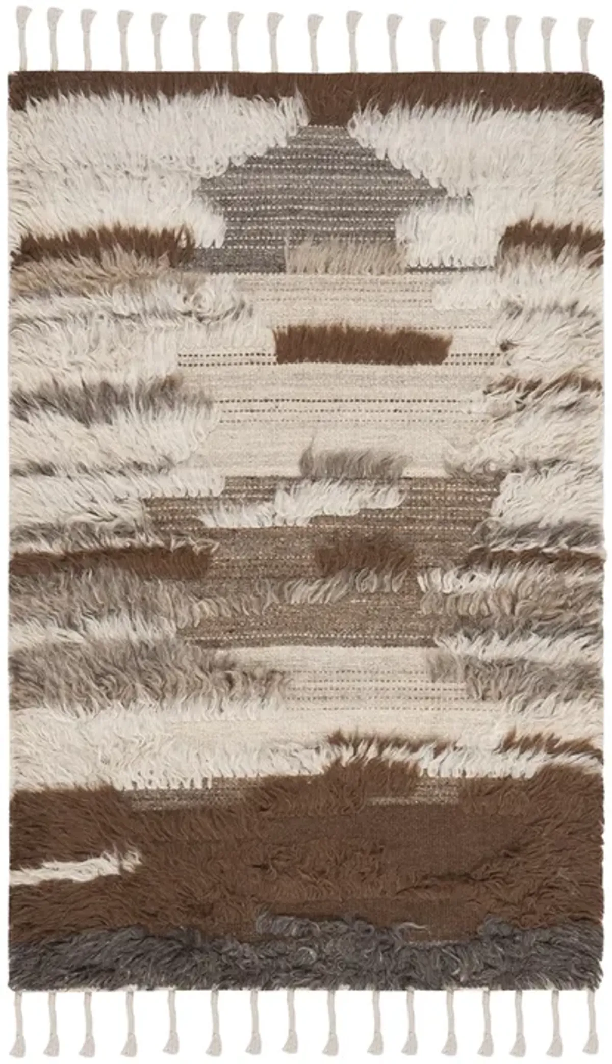 KENYA Hand Knotted Square 6' x 6'Square Rug