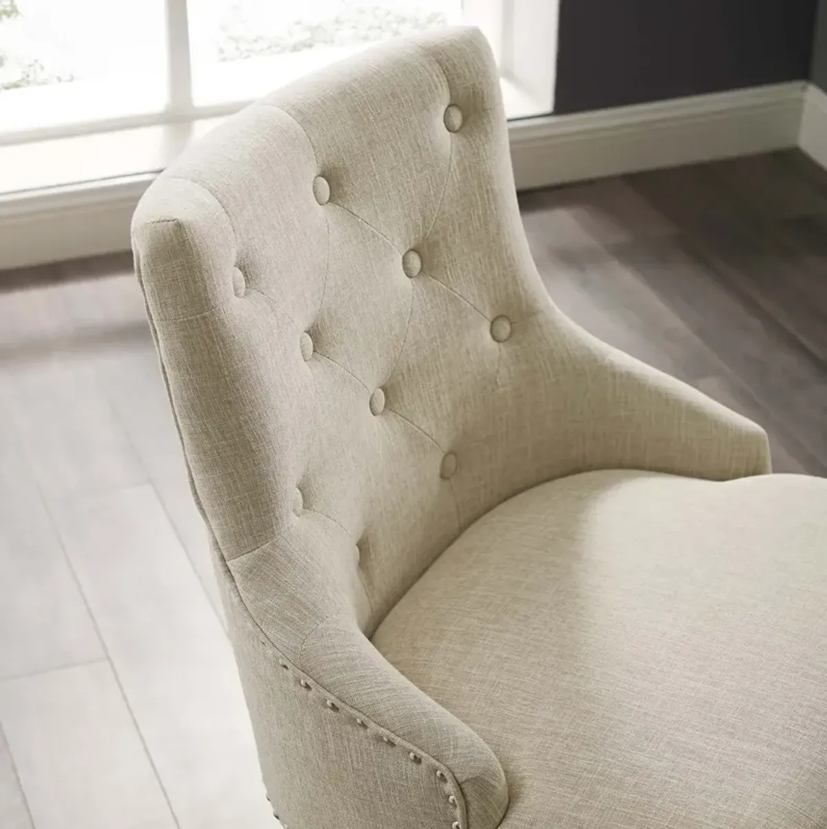 Regent Tufted Button Swivel Office Chair