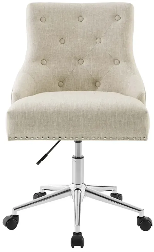 Regent Tufted Button Swivel Office Chair