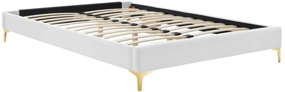 Sutton Full Performance Velvet Bed Frame