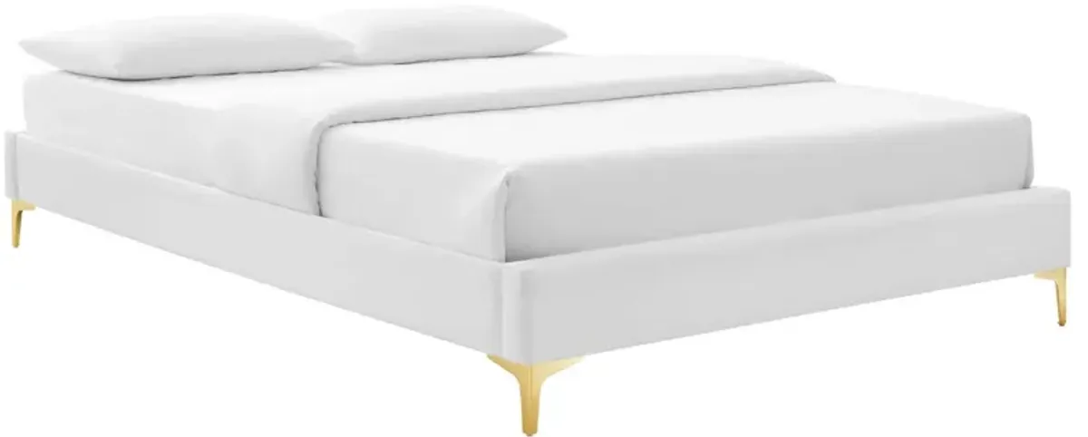 Sutton Full Performance Velvet Bed Frame