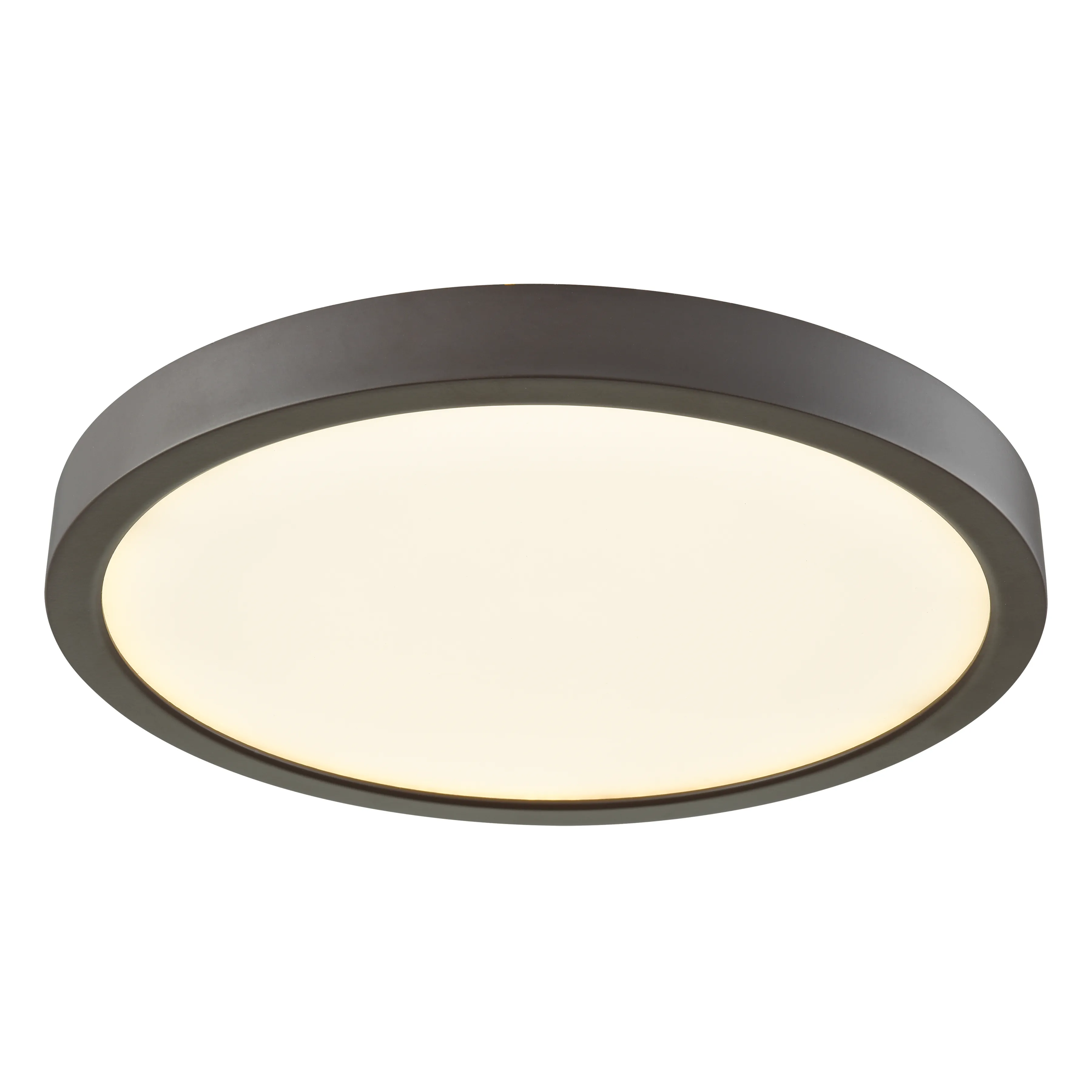 Titan 10'' Wide 1-Light Flush Mount - Oil Rubbed Bronze