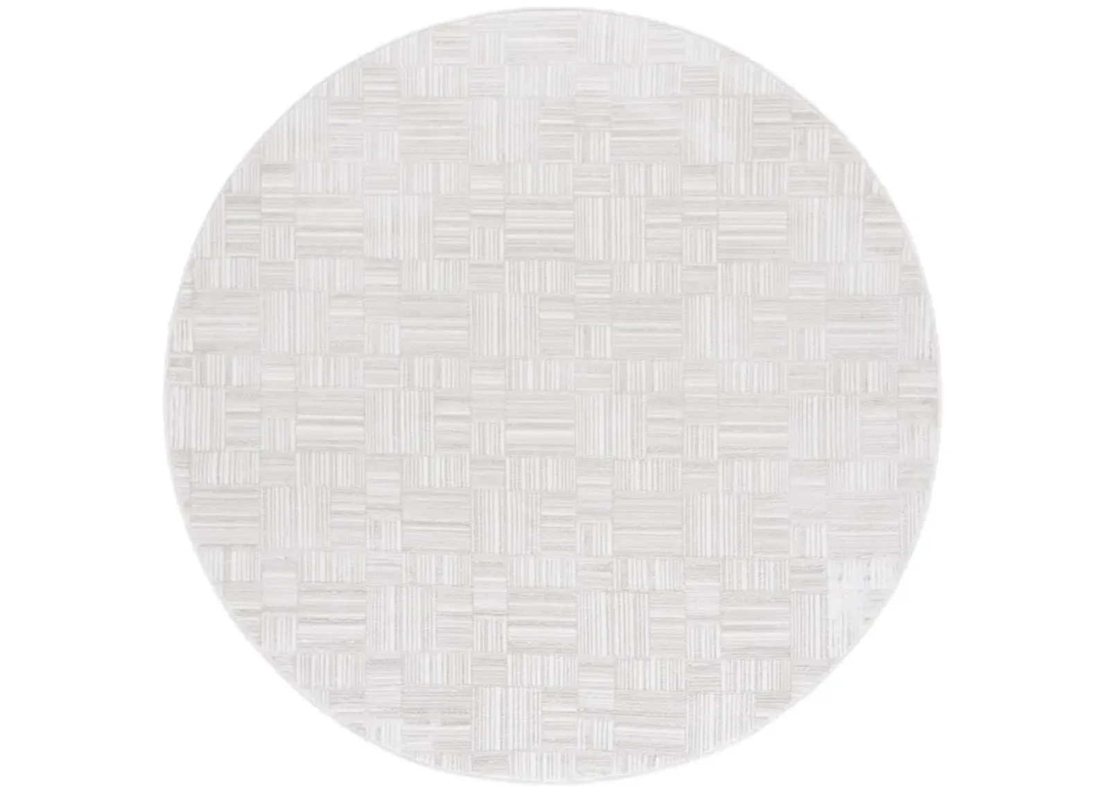 ORCHARD 214 IVORY  6'-7' x 6'-7' Round Round Rug