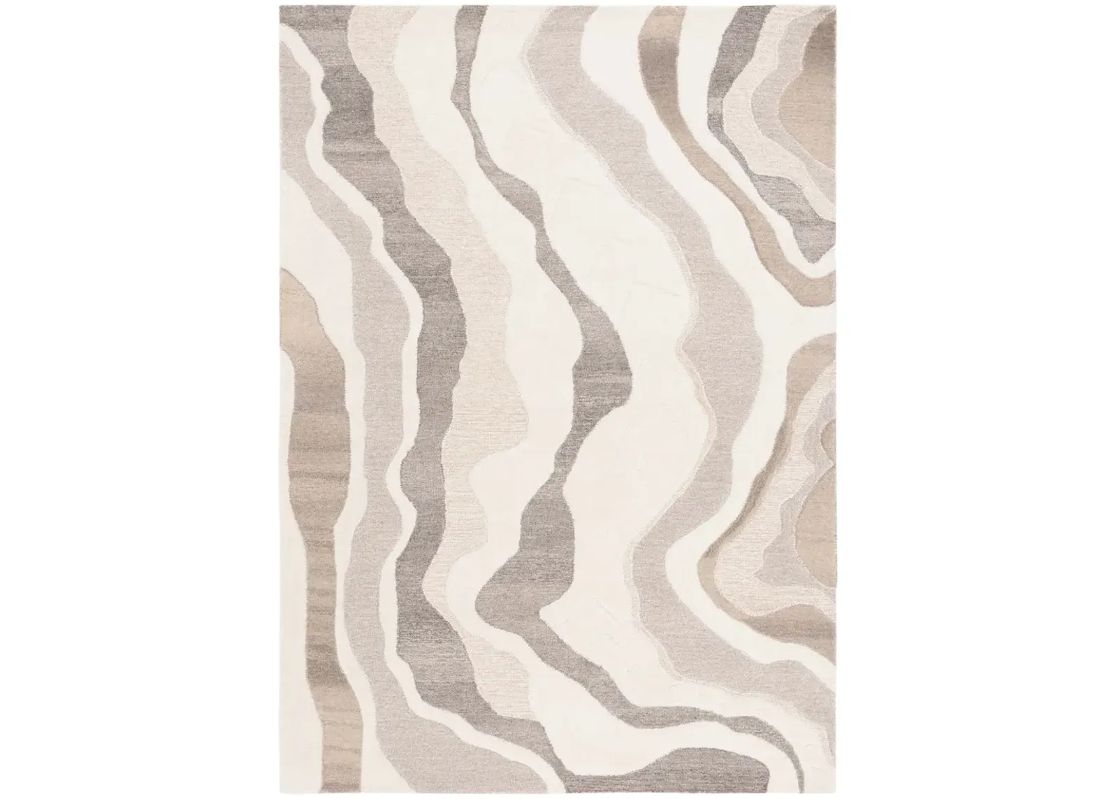 RODEO DRIVE 404 IVORY  6' x 9' Medium Rectangle Rug