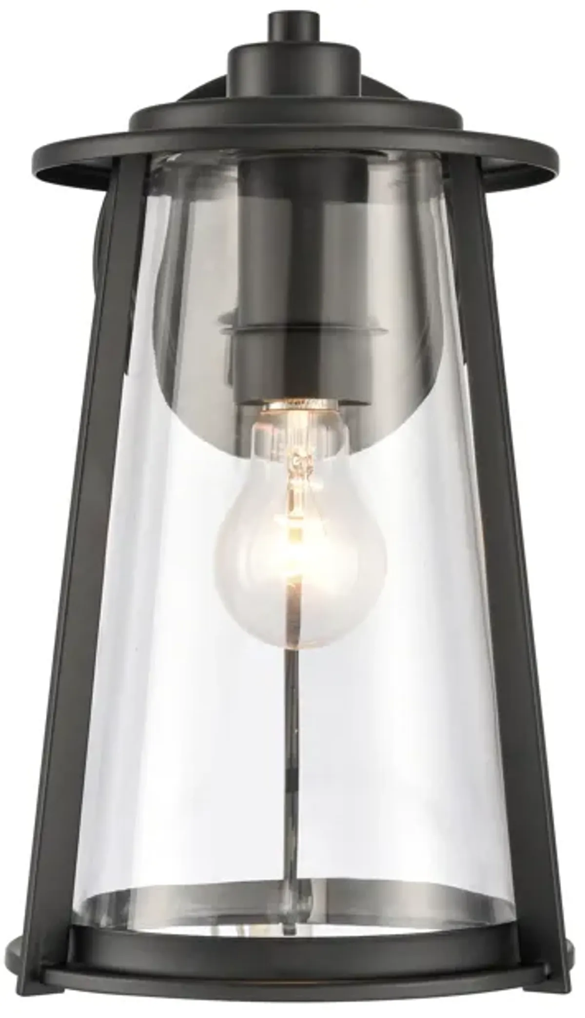 Kennison 13" High 1-Light Outdoor Sconce - Matte Black