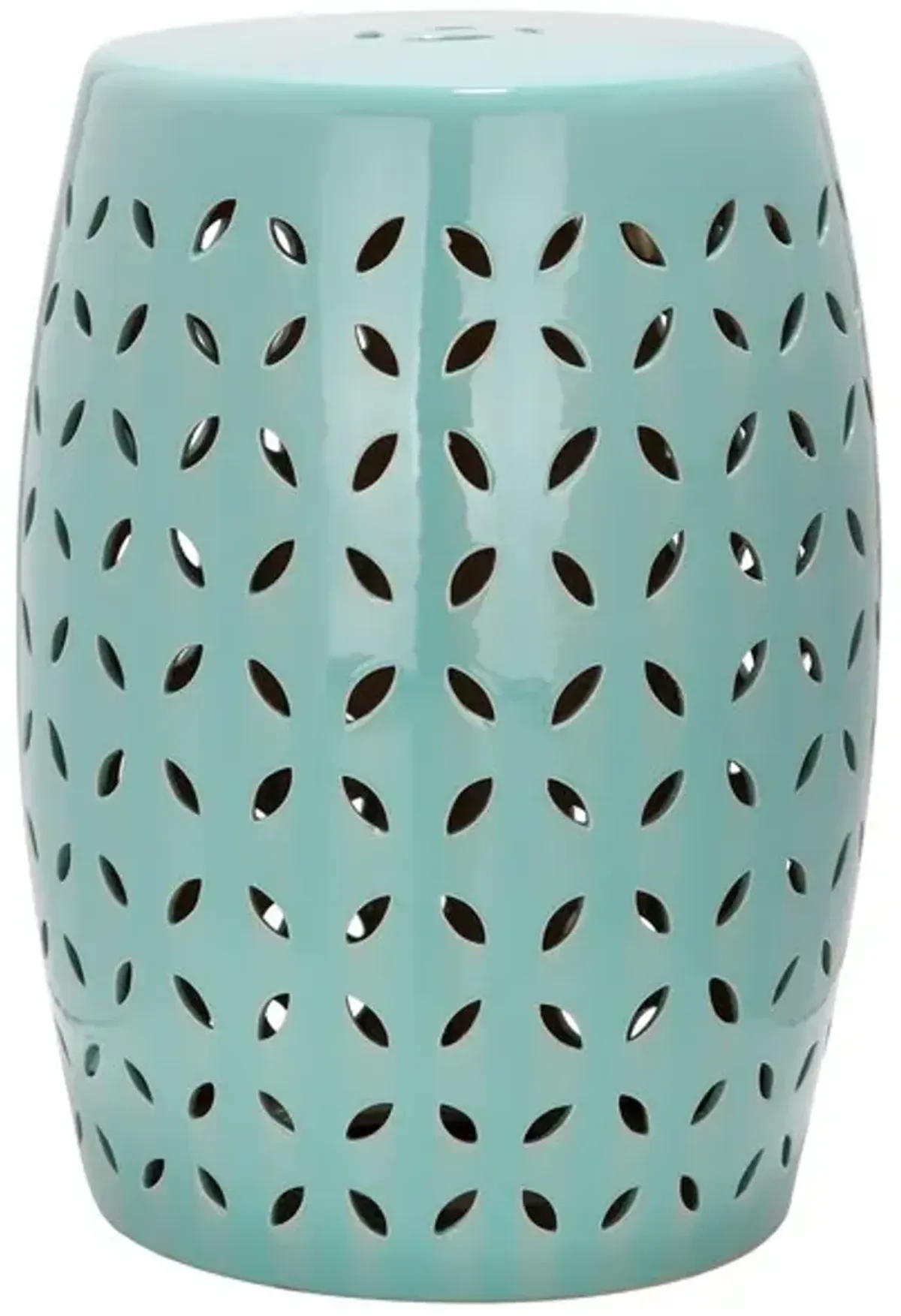 Lattice Petal Garden Stool