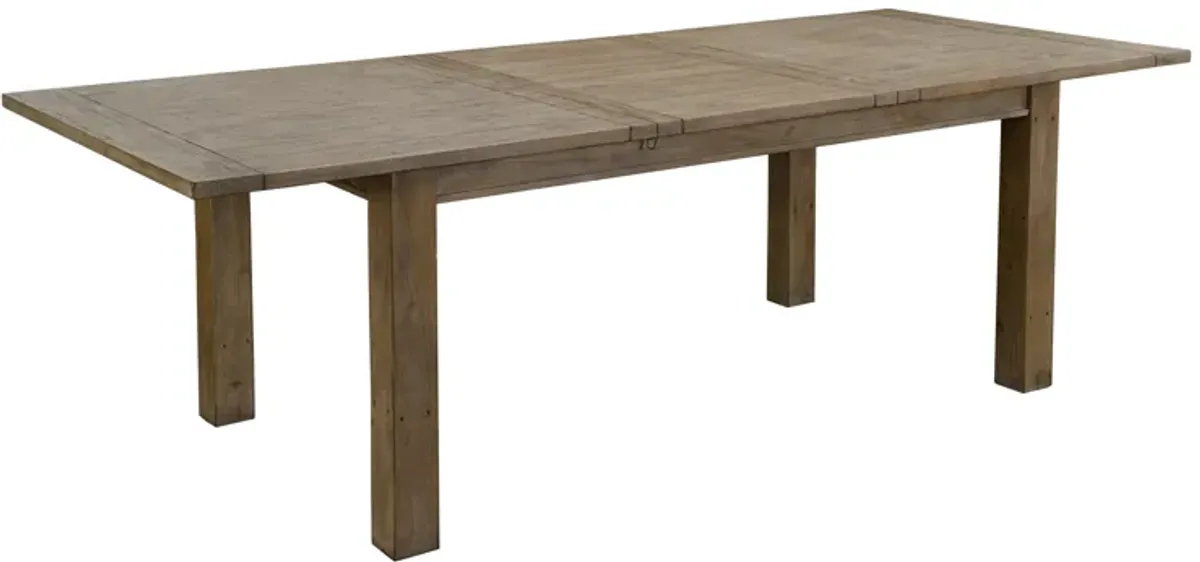 Driftwood Reclaimed Pine 94" Extension Dining Table by Kosas Home