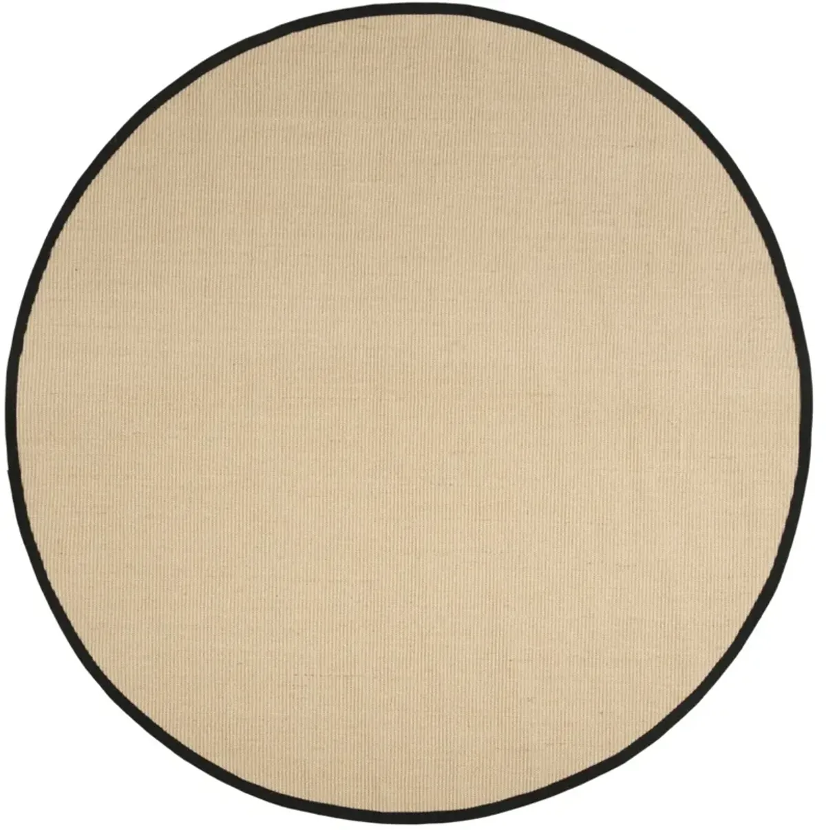 NATURAL FIBER 131 BEIGE  4' x 4' Round Round Rug