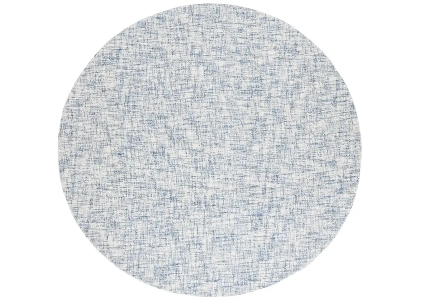 EBONY 350 BLUE  6' x 6' Round Round Rug