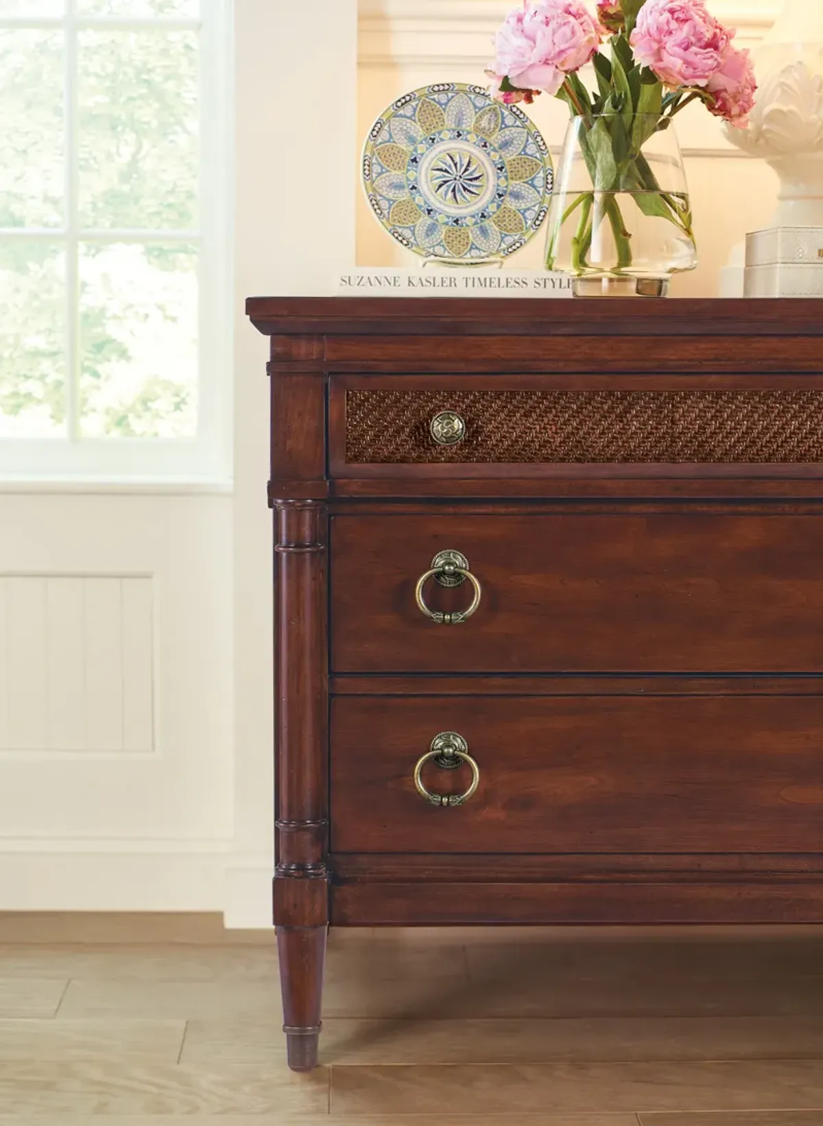 Charleston Three-Drawer Nightstand