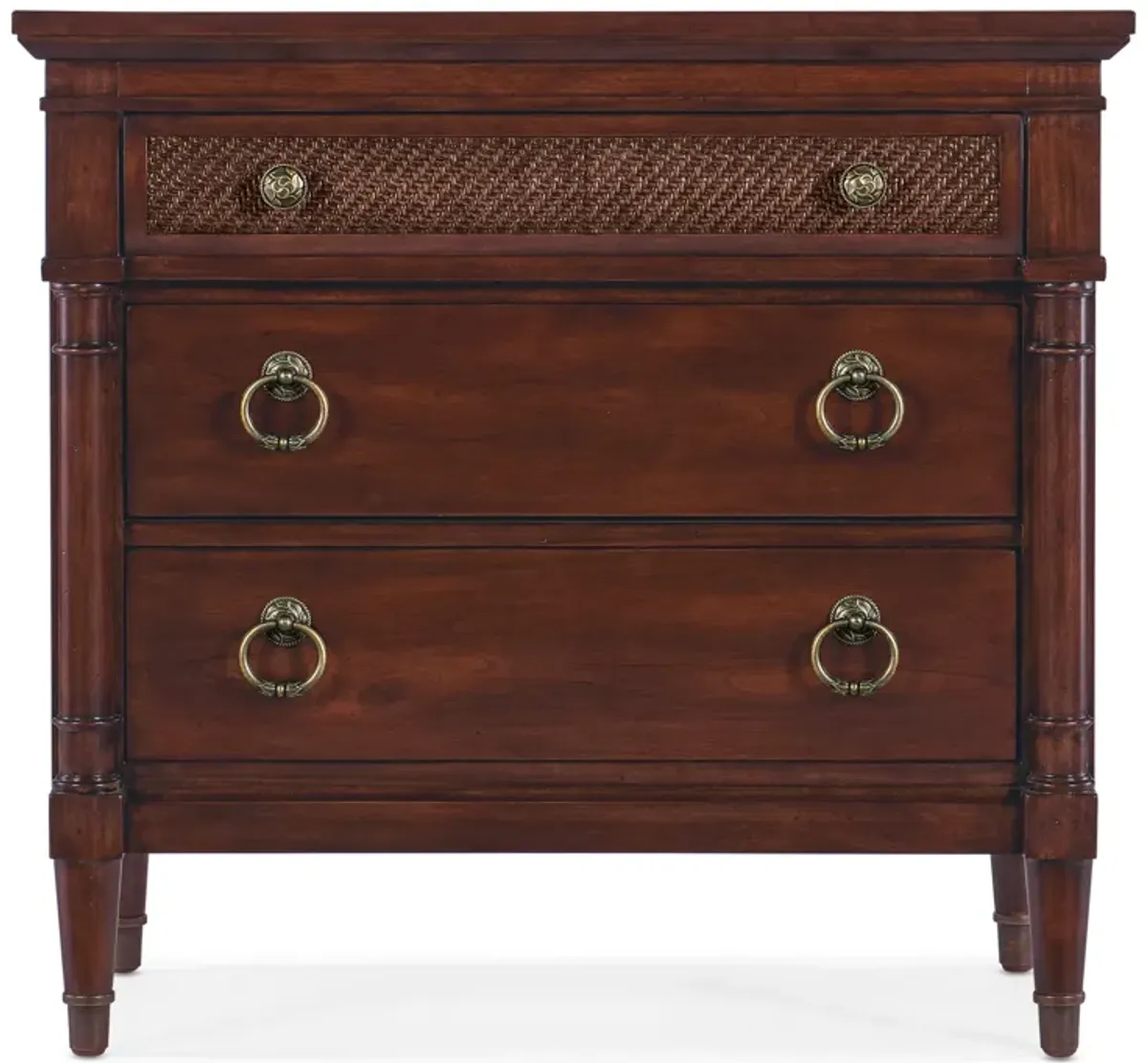 Charleston Three-Drawer Nightstand