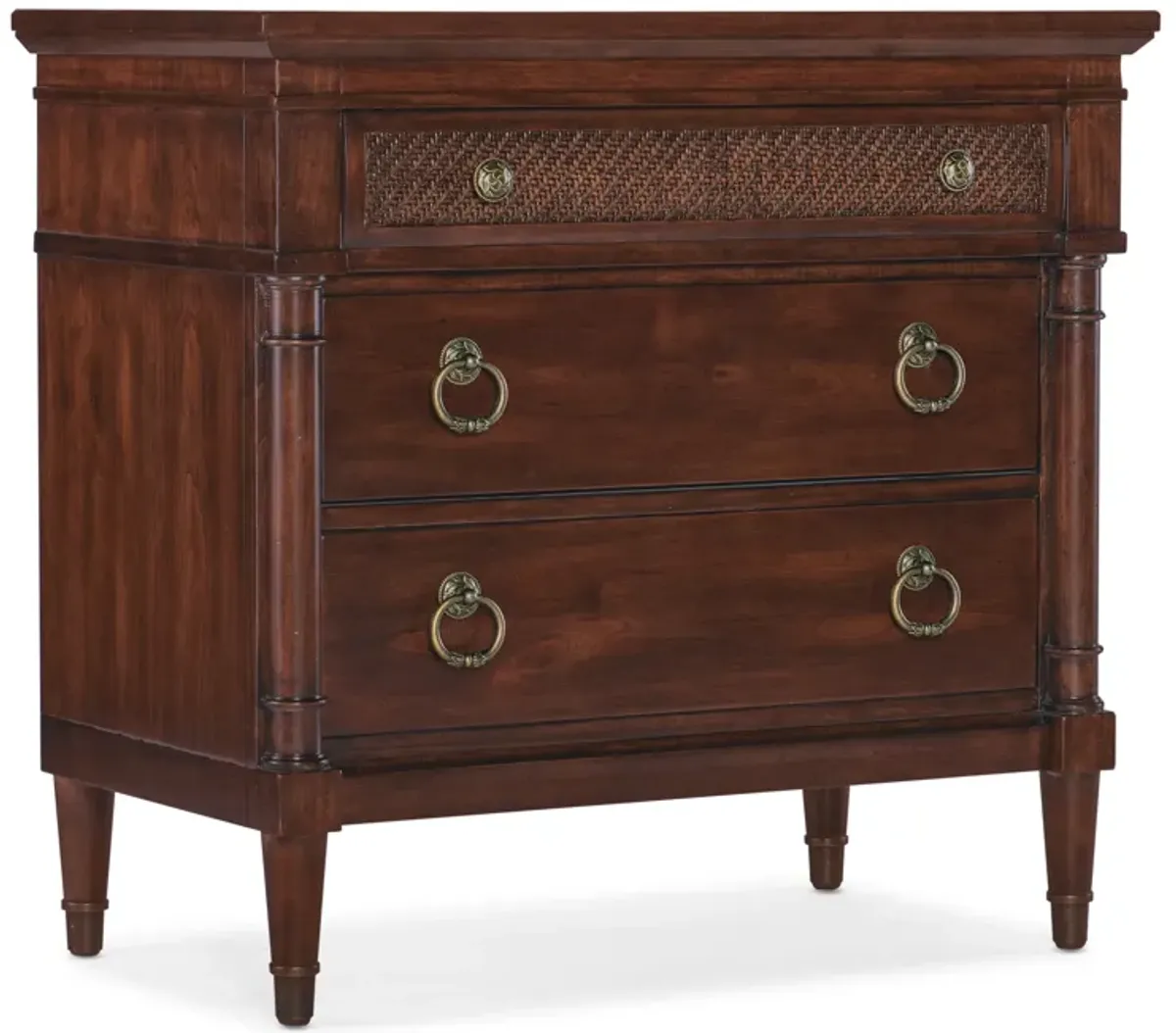 Charleston Three-Drawer Nightstand