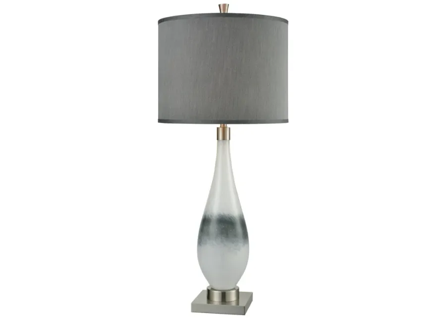 Vapor 38" High 1-Light Table Lamp - Brushed Nickel