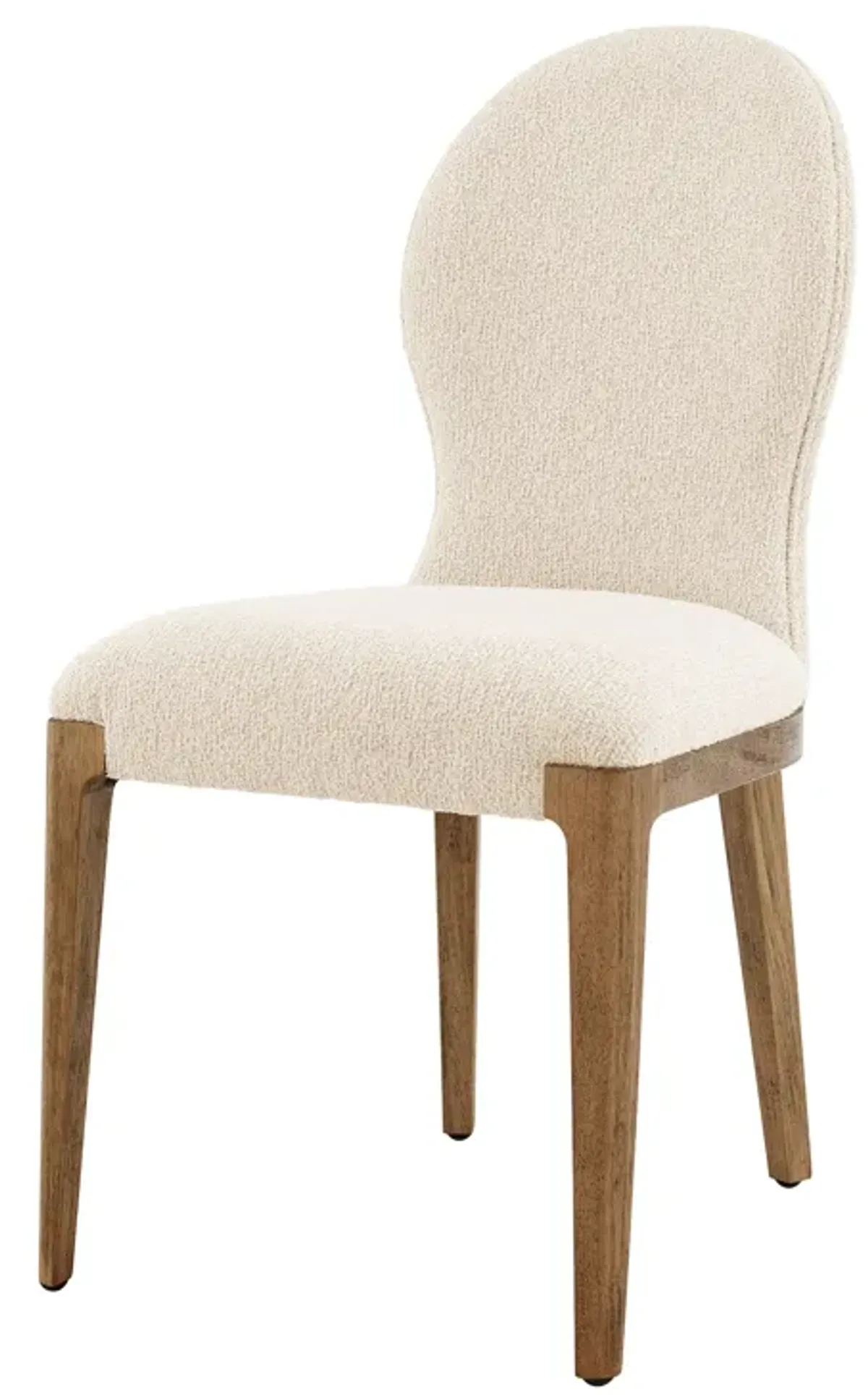 Eldoris Fabric Dining Side Chair, Palladian Beige - Set of 2