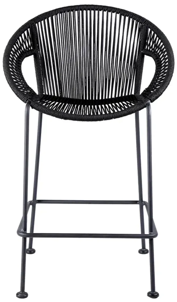 Acapulco Indoor/ Outdoor Rope Stool 