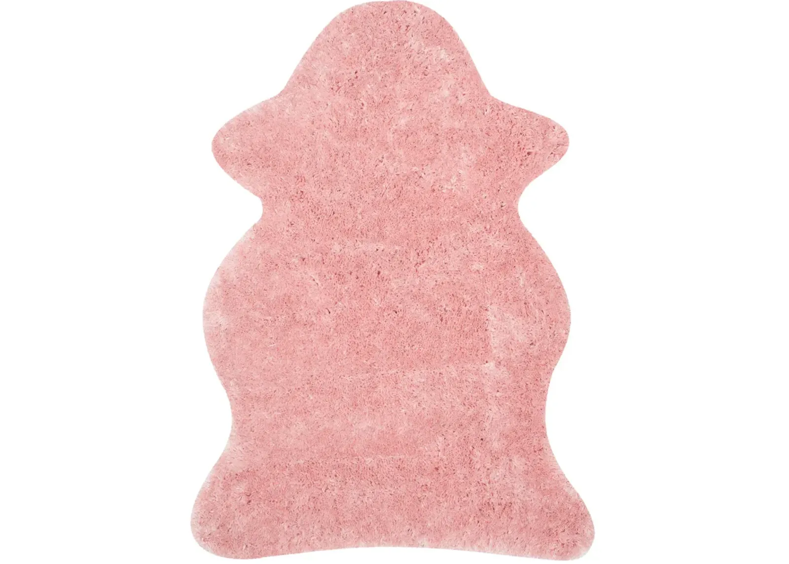 ARCTIC SHAG Pink 2'-6' X 4' Accent Rug