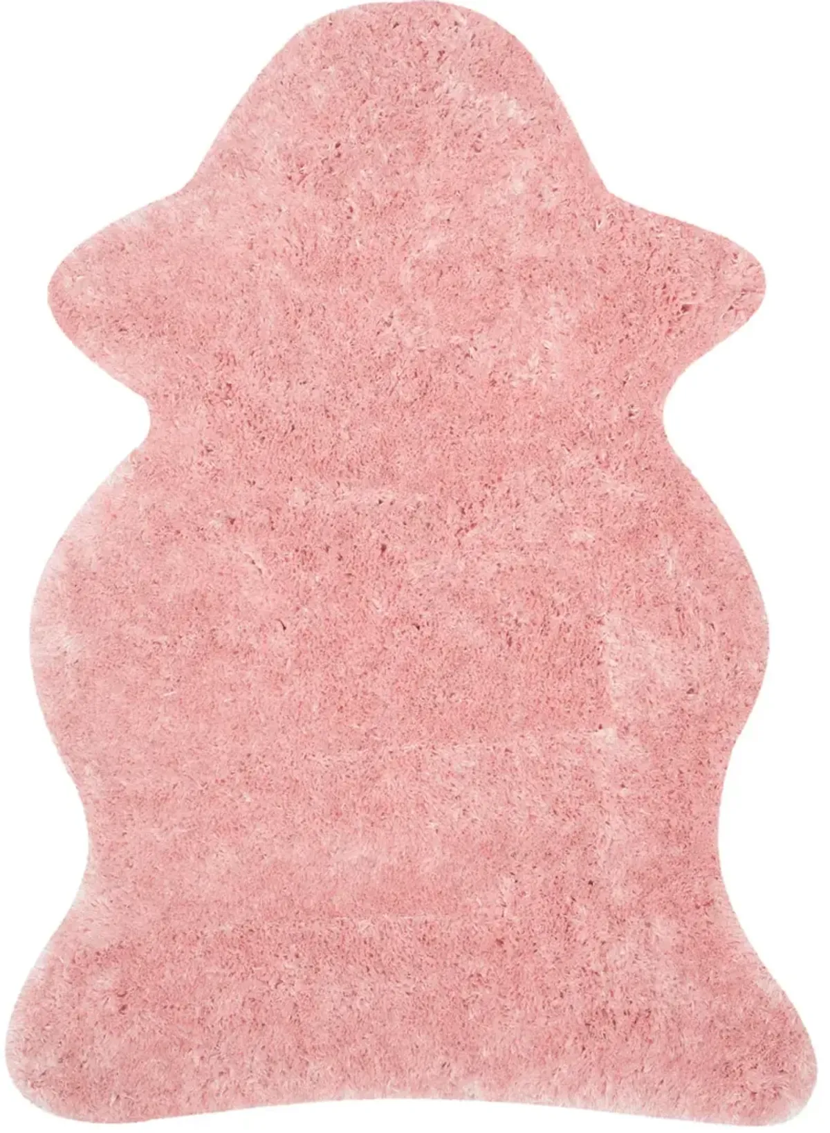 ARCTIC SHAG Pink 2'-6' X 4' Accent Rug