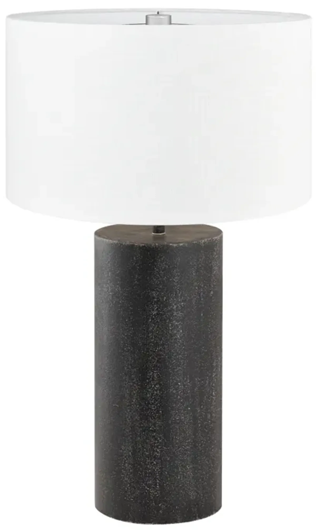 Daher 26'' High 1-Light Table Lamp - Black - Includes LED Bulb