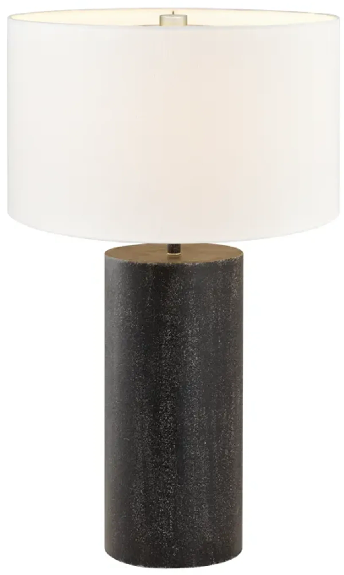 Daher 26'' High 1-Light Table Lamp - Black - Includes LED Bulb