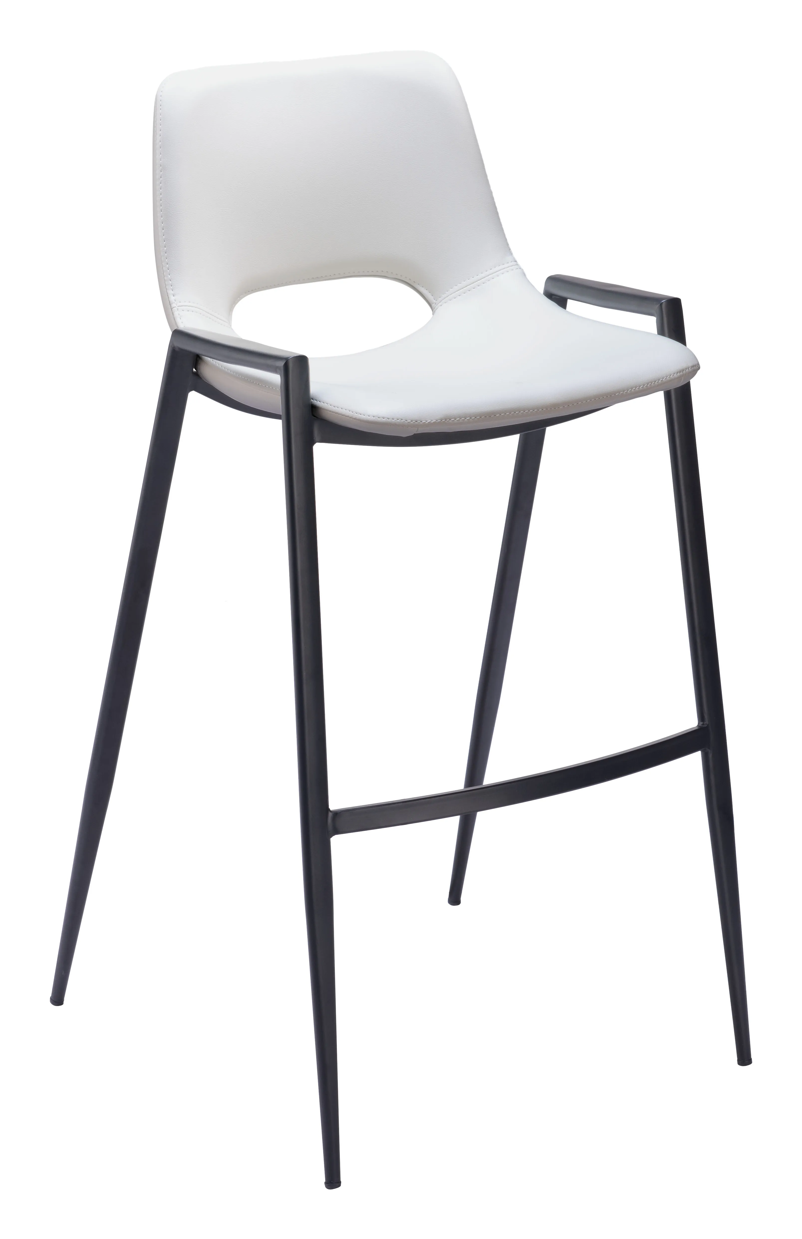 Desi Barstool (Set of 2) White