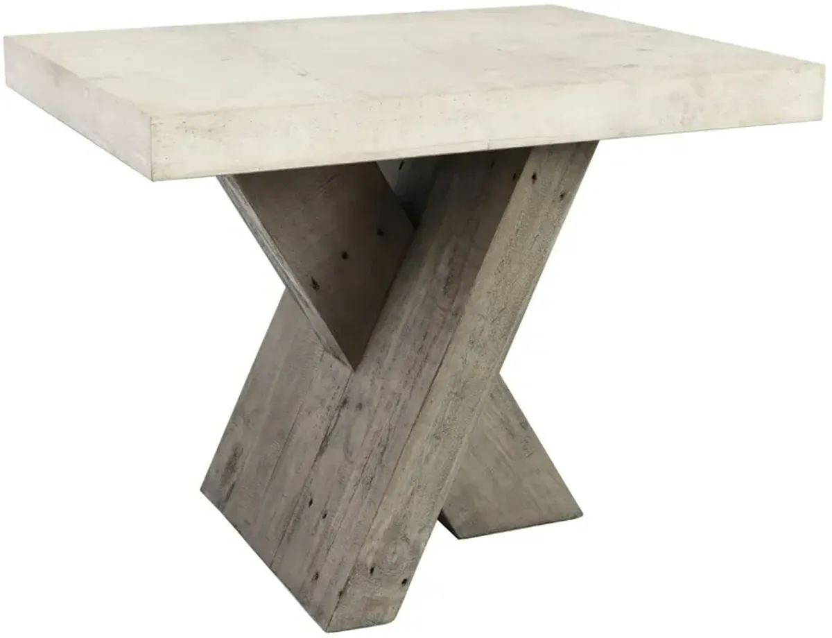 Durant Grey Pine End Table