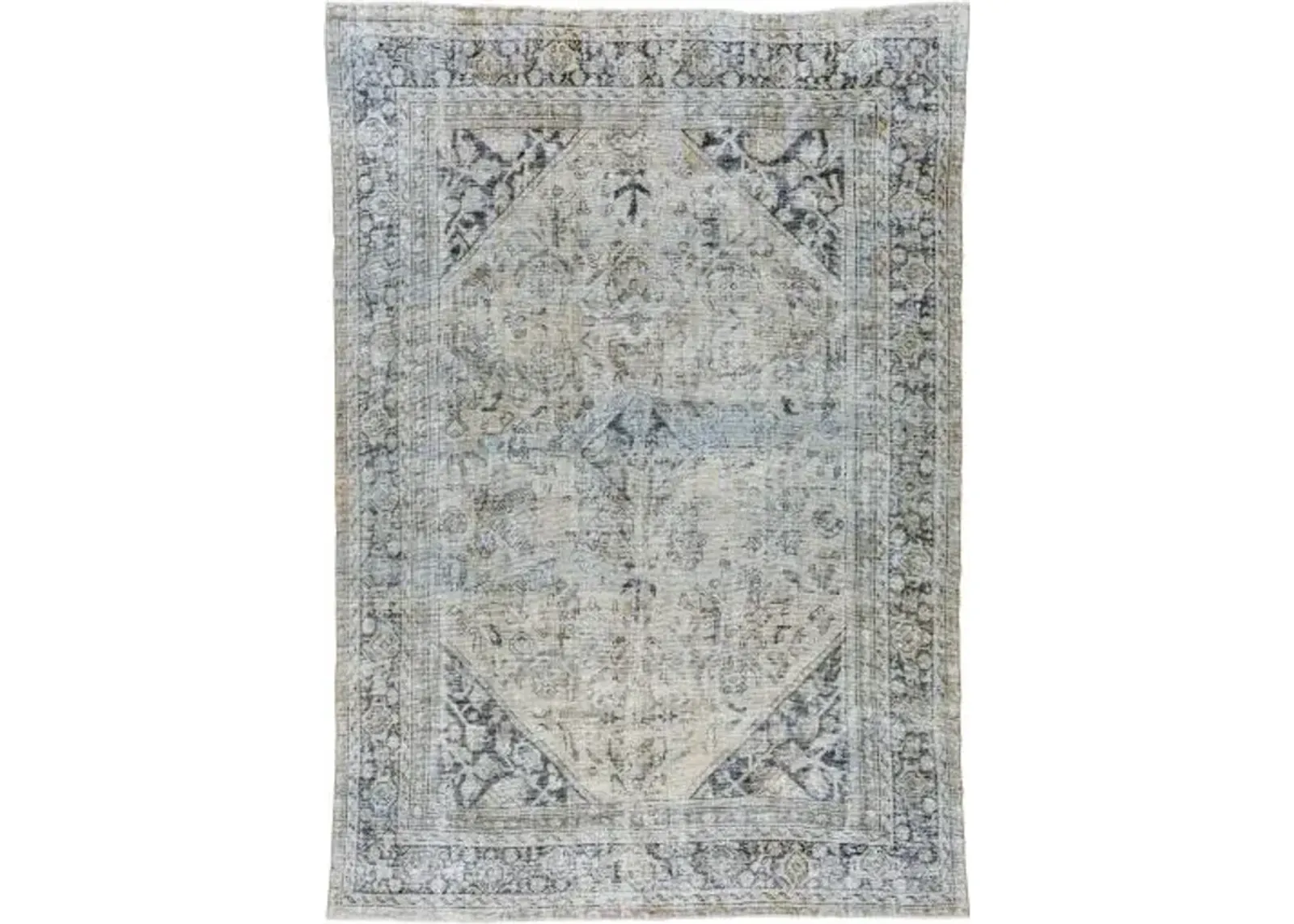 Antique One of a Kind AOOAK-1773 8'2" x 11'9" Handmade Rug