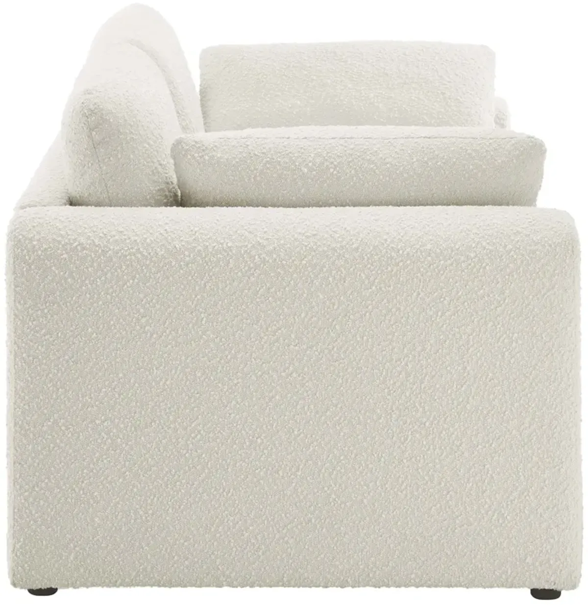 Waverly Boucle Fabric Sofa