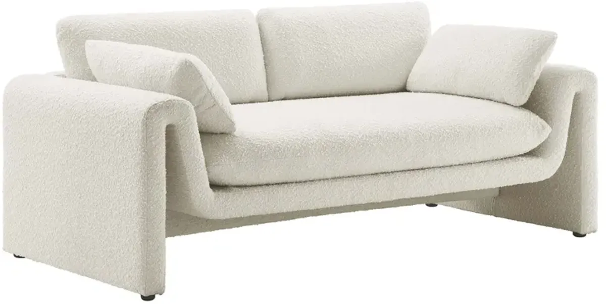 Waverly Boucle Fabric Sofa