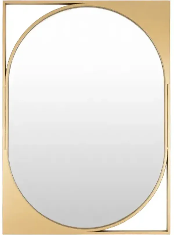 Bauhaus 36"H x 26"W Mirror