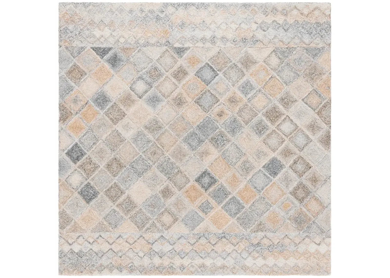 RENEWAL 802 BEIGE  6' x 6' Square Square Rug