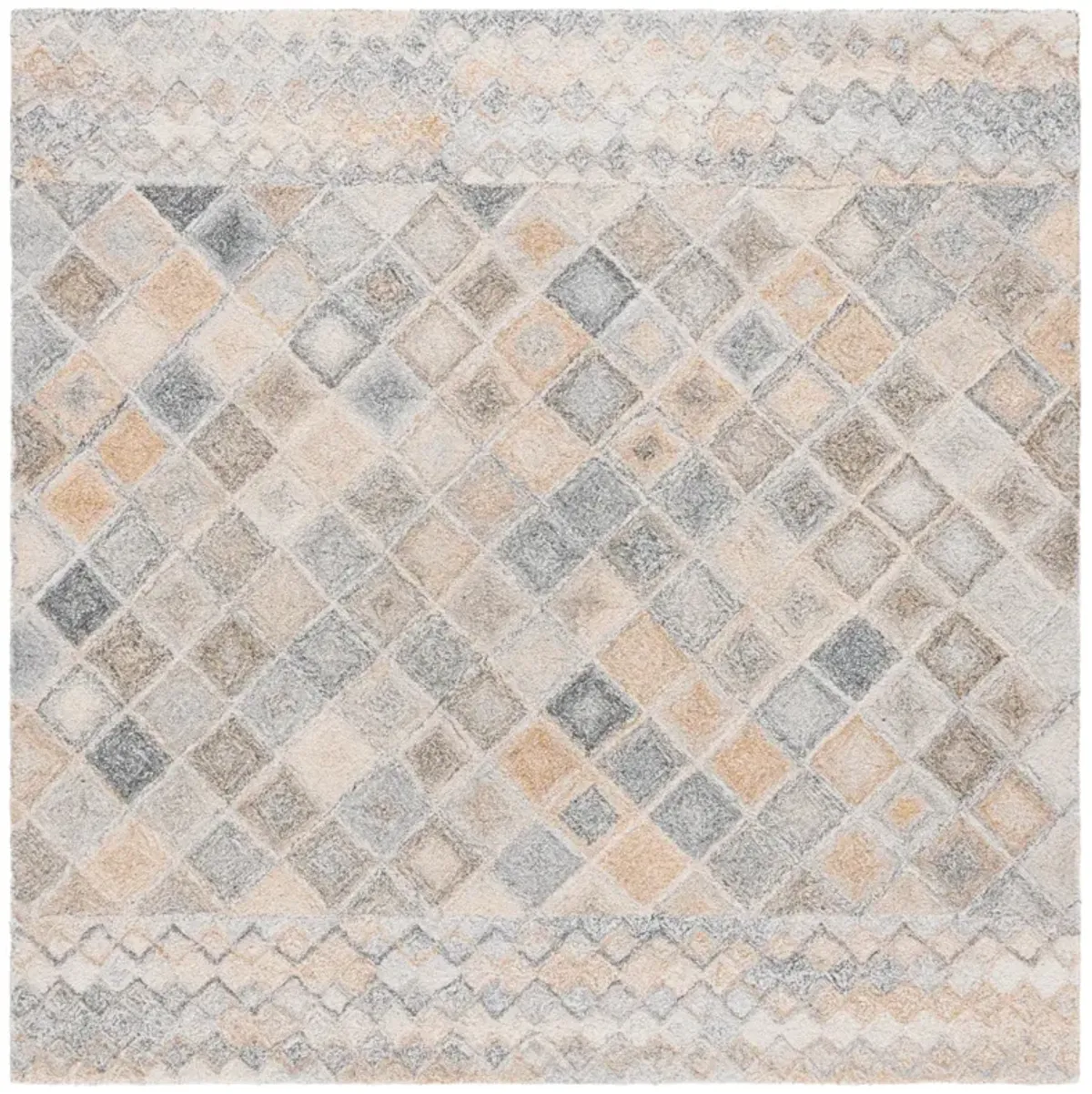 RENEWAL 802 BEIGE  6' x 6' Square Square Rug