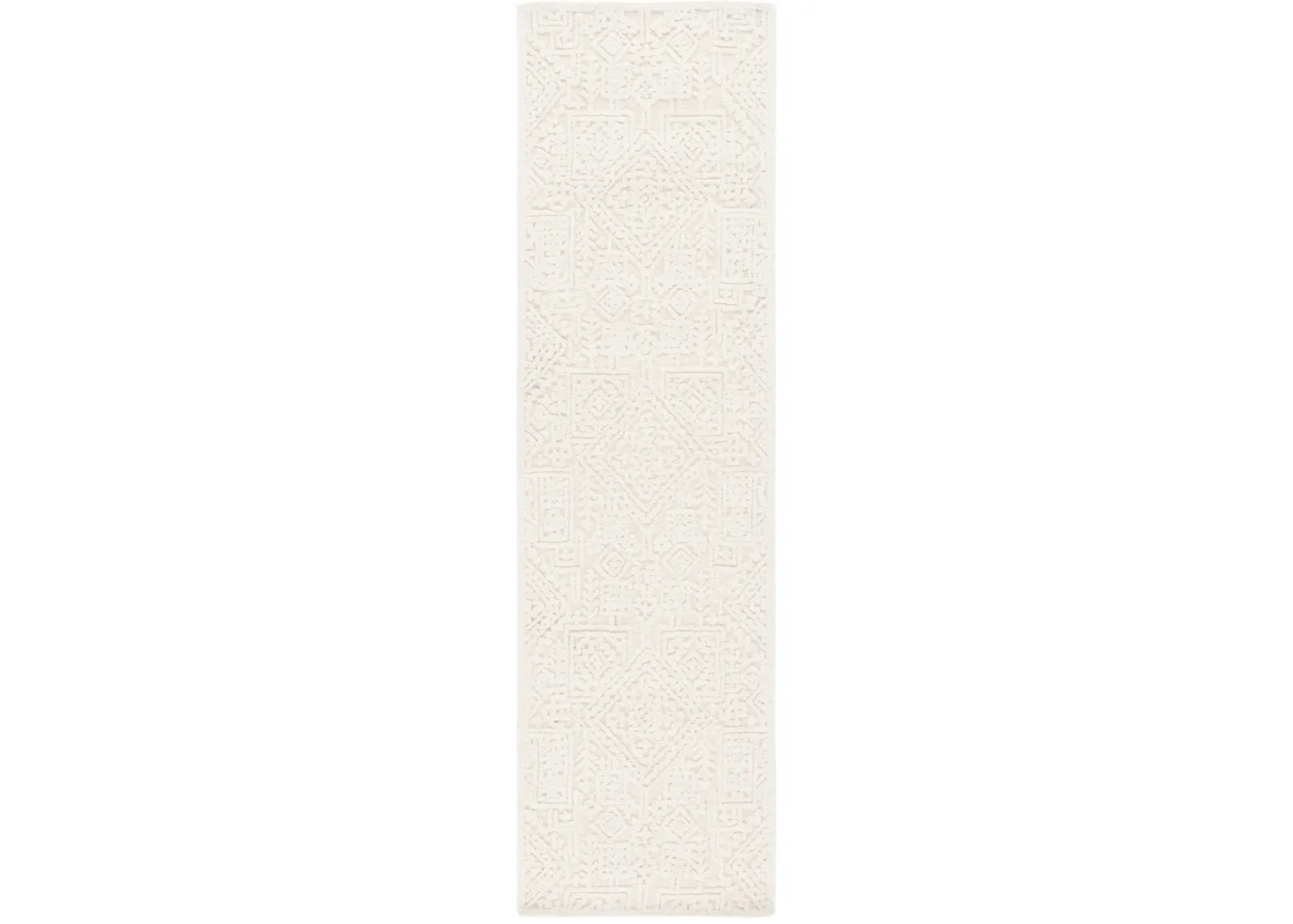 TEXTURAL 107 IVORY 2'-3' x 8' Runner Rug