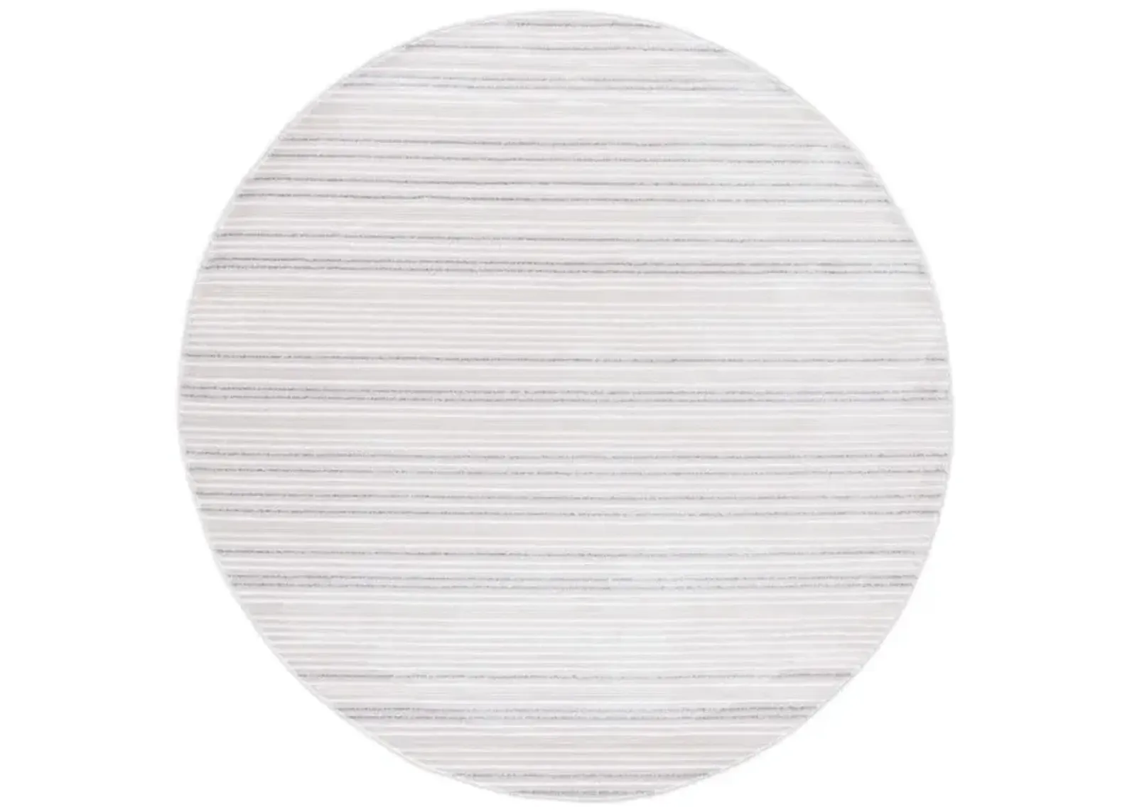 WHISPER 588 Grey  6'-7' X 6'-7' Round Round Rug