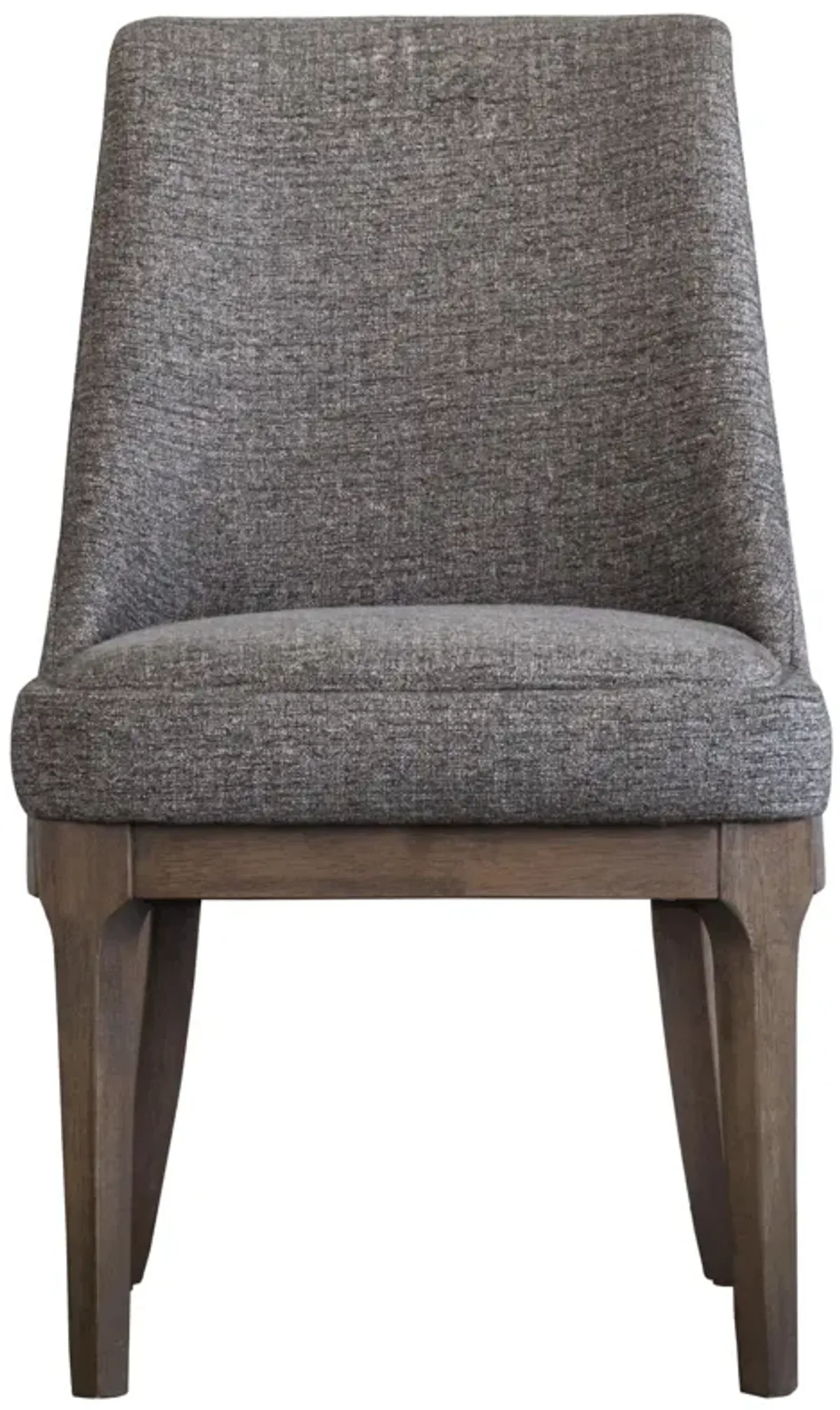 george fabric dining side chair, century gray