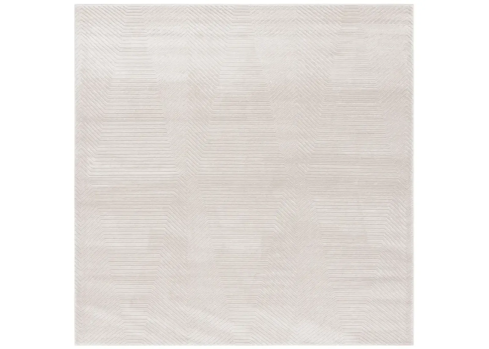 CARTER 212 IVORY  6'-7' x 6'-7' Square Square Rug