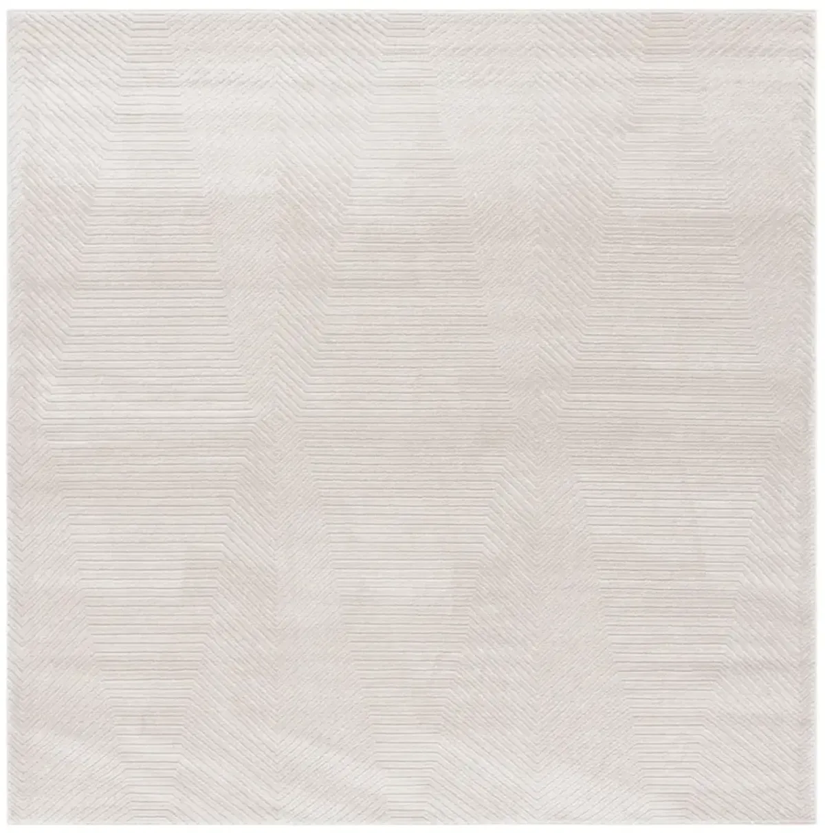 CARTER 212 IVORY  6'-7' x 6'-7' Square Square Rug