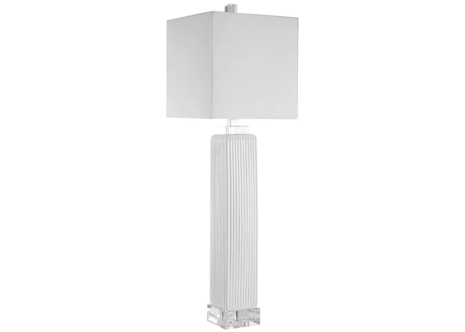 Bennett White Buffet Lamp