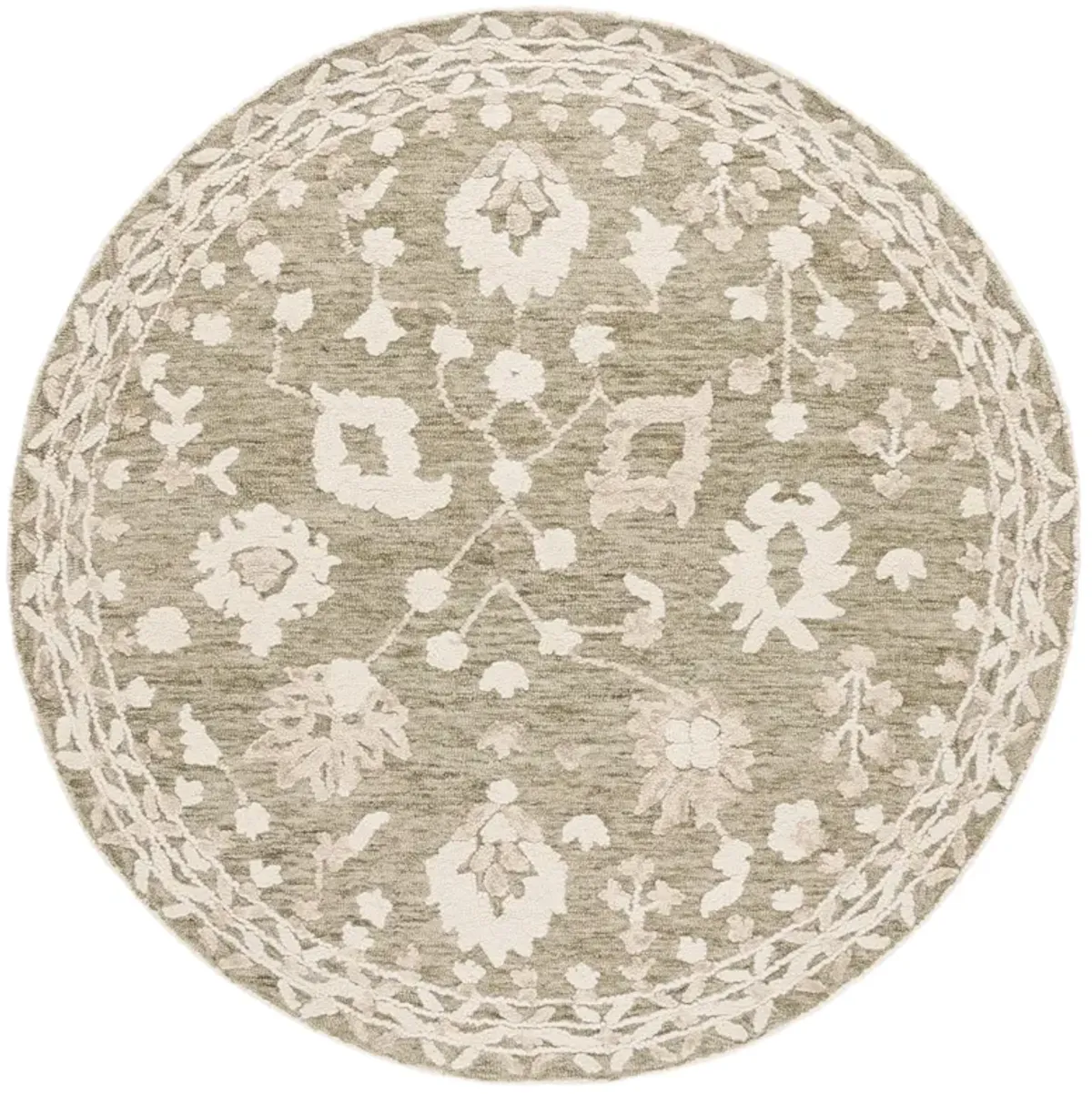 MARQUEE Hand Tufted 6' x 6' Round area rug