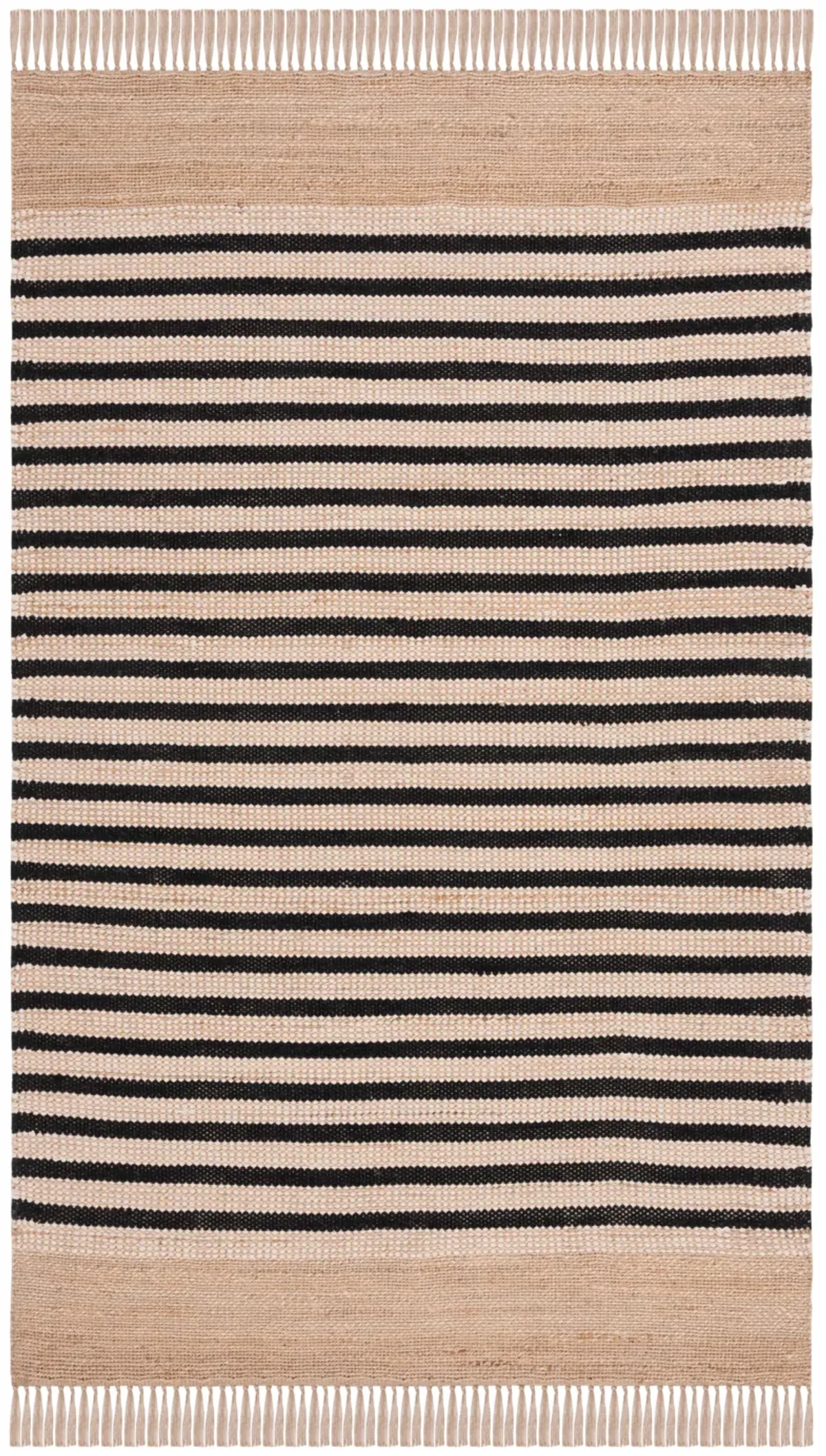 NATURAL FIBER Hand Woven 3' x 5' area rug