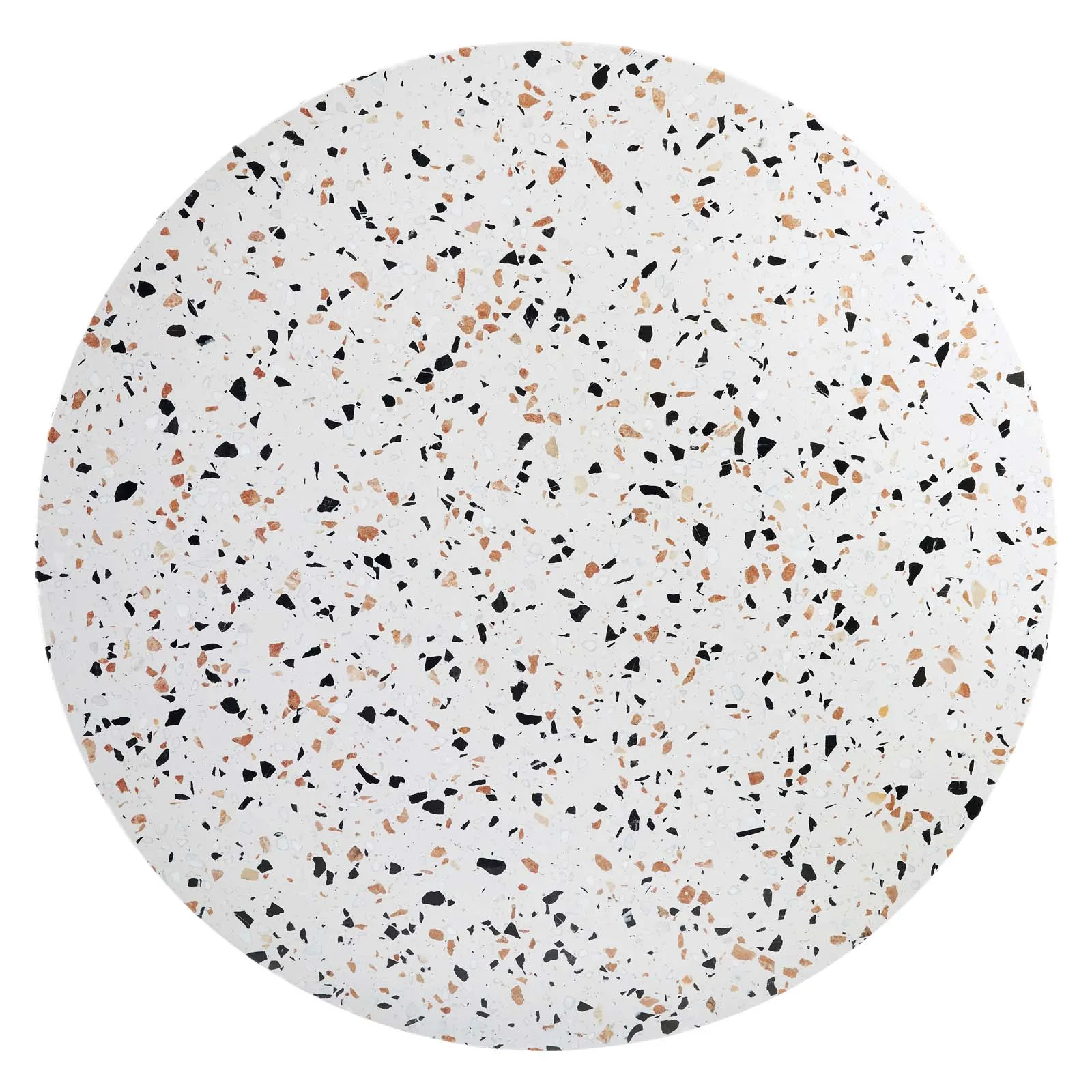 Zinque 47" Round Terrazzo Dining Table