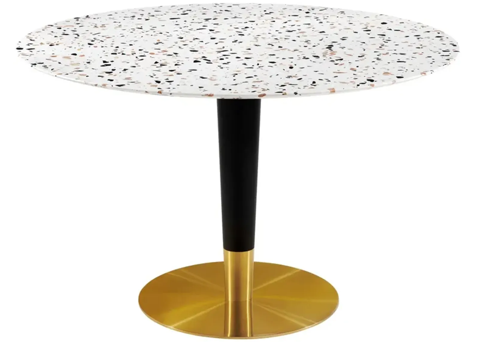 Zinque 47" Round Terrazzo Dining Table